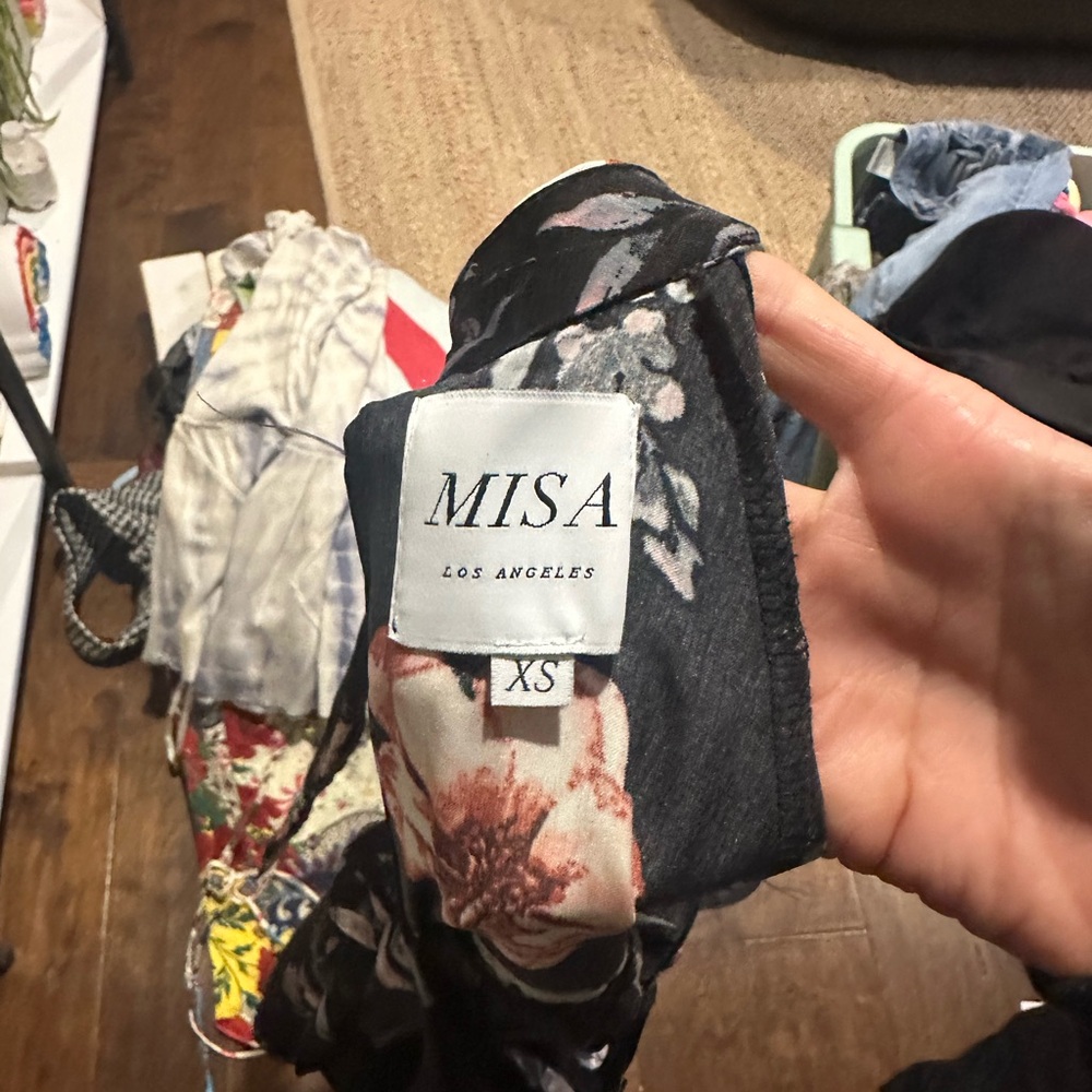 Misa Los Angeles Floral Blouse